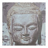 Abdeckungen DKD Home Decor ‎ Zähler Buddha Grau Holz (2 pcs) (46 x 6 x 32 cm)