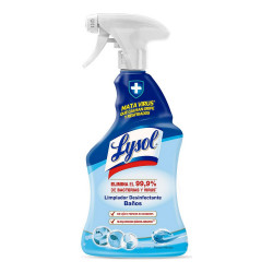 Spray désinfectant Lysol...