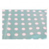 Nappe DKD Home Decor Pois PVC (2 pcs) (140 x 140 x 140 cm)