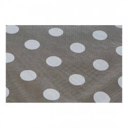 Nappe DKD Home Decor Pois PVC (2 pcs) (140 x 140 x 140 cm)