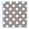 Tablecloth DKD Home Decor Spots PVC (2 pcs) (140 x 140 x 140 cm)