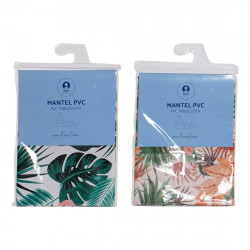 Mantel DKD Home Decor PVC Tropical (2 pcs) (140 x 140 x 140 cm)