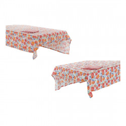 Mantel y servilletas DKD Home Decor Algodón (2 pcs) (154 x 154 x 0.3 cm)