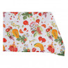 Mantel y servilletas DKD Home Decor Papaya Algodón (150 x 250 x 0.5 cm) (9 pcs)