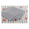 Nappe et serviettes de table DKD Home Decor Summer Coton (150 x 150 x 0.1 cm) (5 pcs)