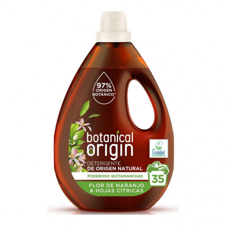 Environmentally friendly Laundry Detergent Botanical Origin Orange blossom and citrus leaves